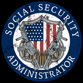 Social Security Administrator -  Back print