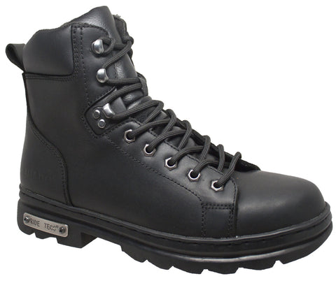 Men's 6" Zipper Lace Biker Boot