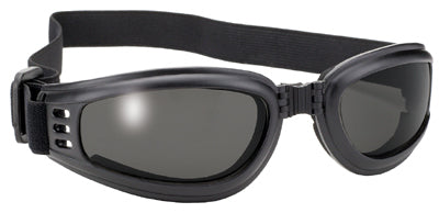 Nomad Goggle Black Frame- Smoke Lens