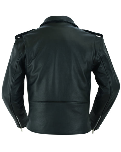 Motorcycle Armored Classic Biker Leather Jacket