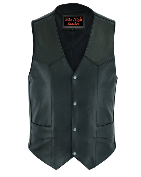 Men's Plain Side Economy Vest